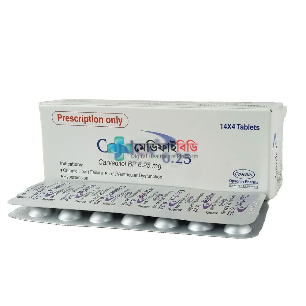 Cardex 6.25 6.25mg