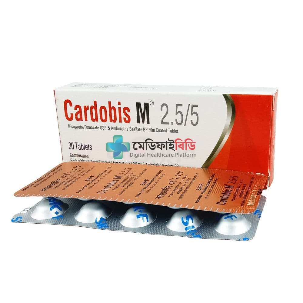 Cardobis M 2.5mg+5mg