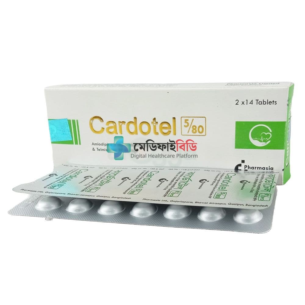 Cardotel 5/80 80mg+5mg