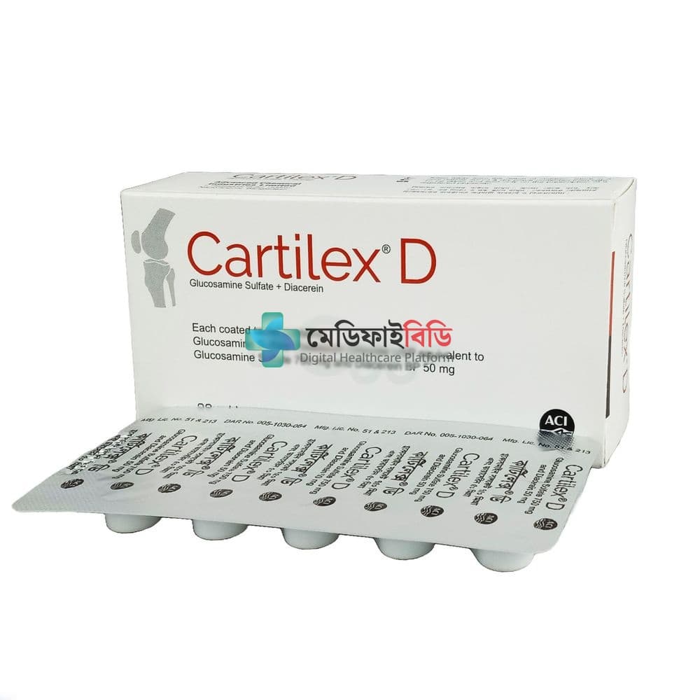 Cartilex D 50mg+750mg