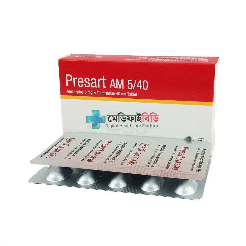 Presart AM 5/40 5mg+40mg