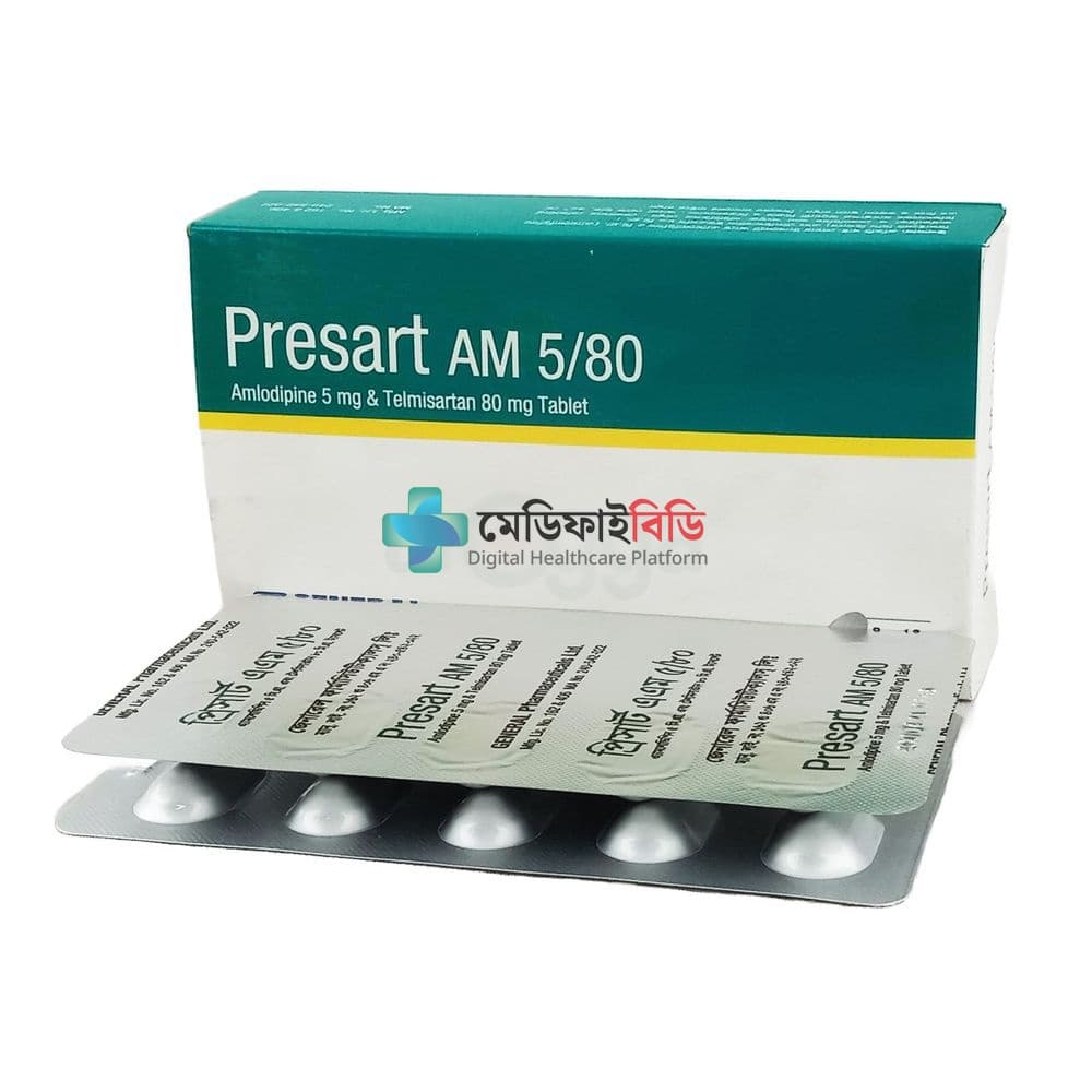 Presart AM 5/80 5mg+80mg