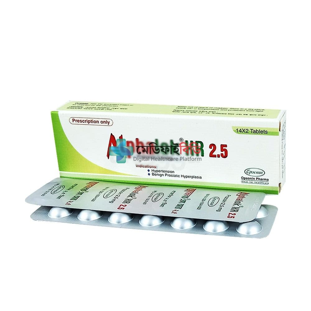 Alphalok XR 2.5 2.5mg