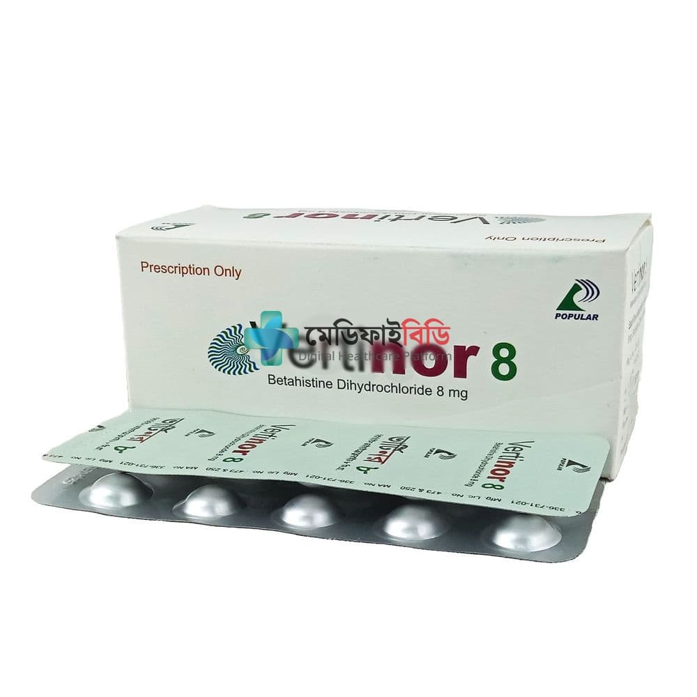 Vertinor 8 8mg