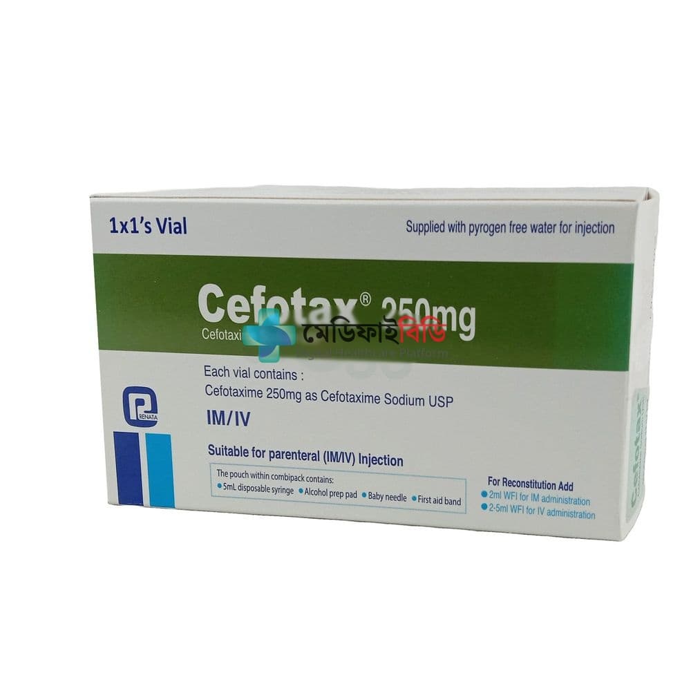 Cefotax IV/IM 250mg/vial