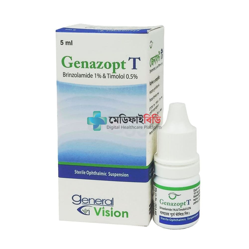 Genazopt T Eye Drop 1%+0.5%
