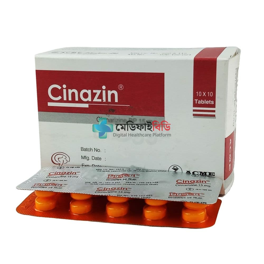 Cinazin 15 15mg