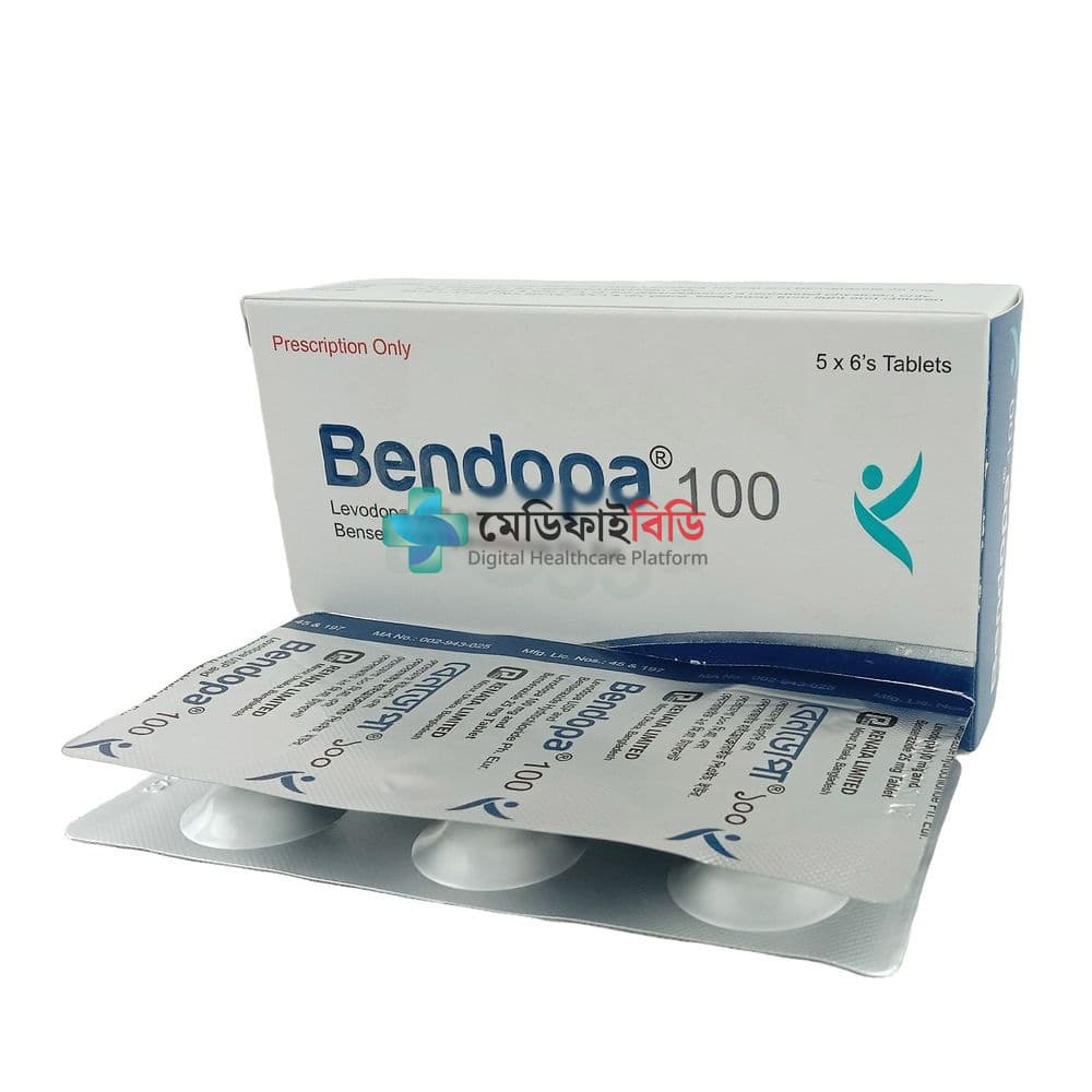 Bendopa 100 100mg+25mg