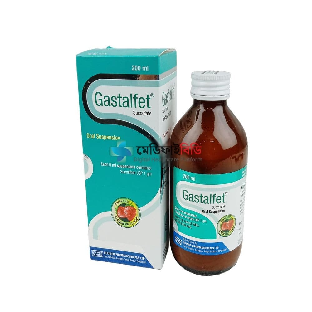 Gastalfet 200ml 1gm/5ml