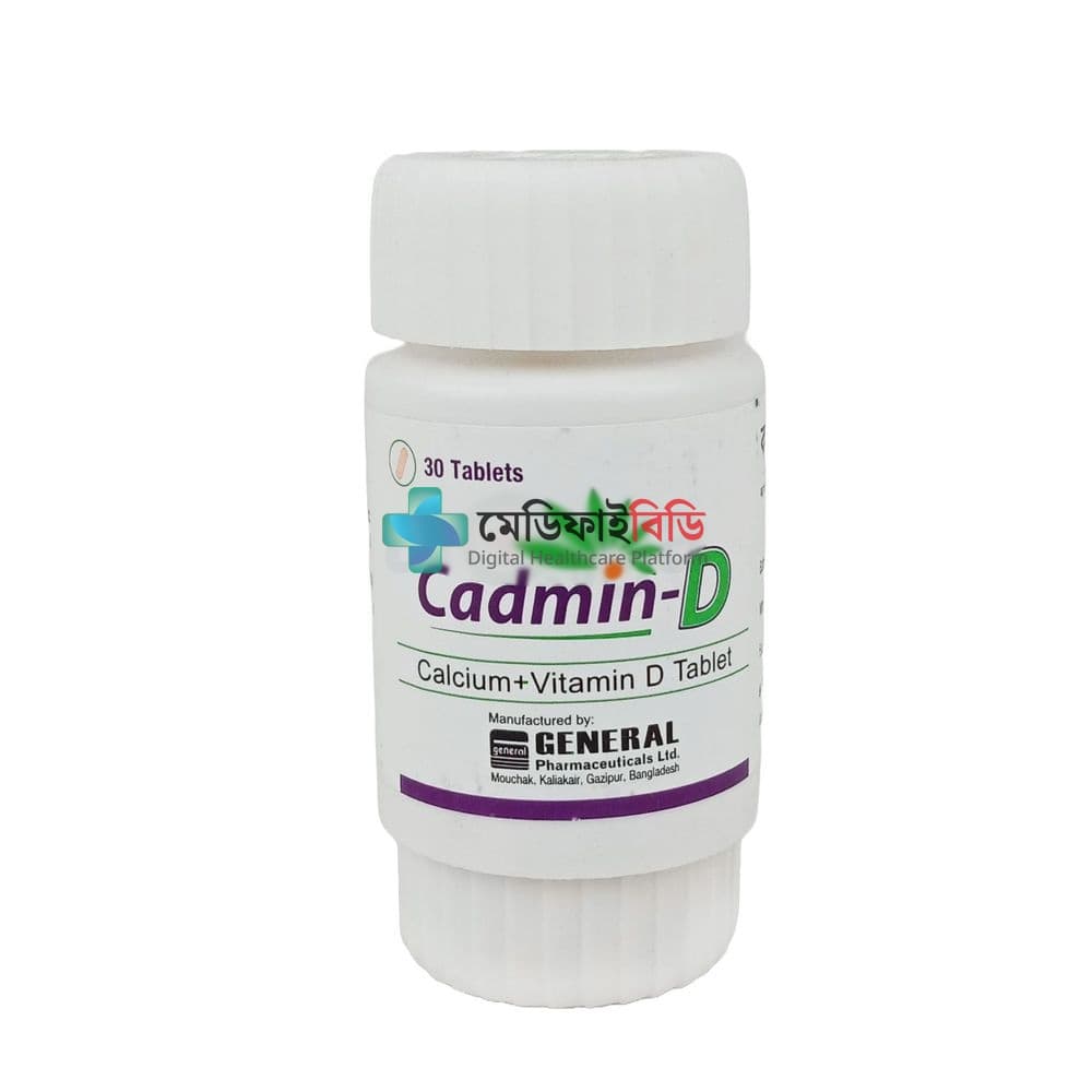 Cadmin D 500mg+200IU