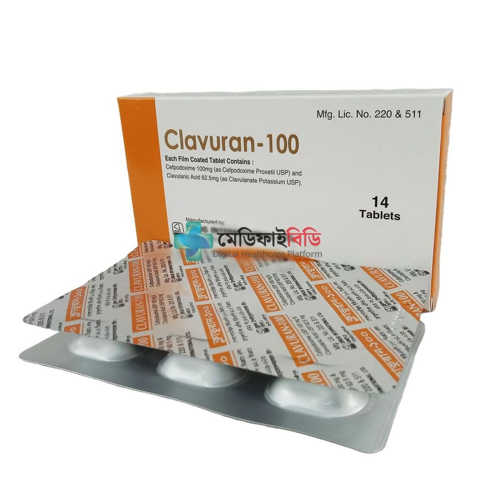 Clavuran 100 100mg+62.5mg