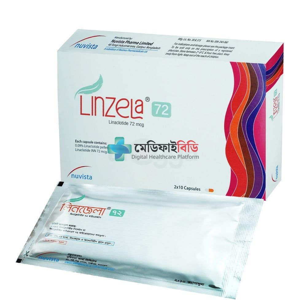Linzela 72 72mcg — Linaclotide