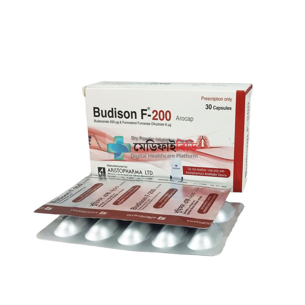 Budison F 200 200mcg+6mcg