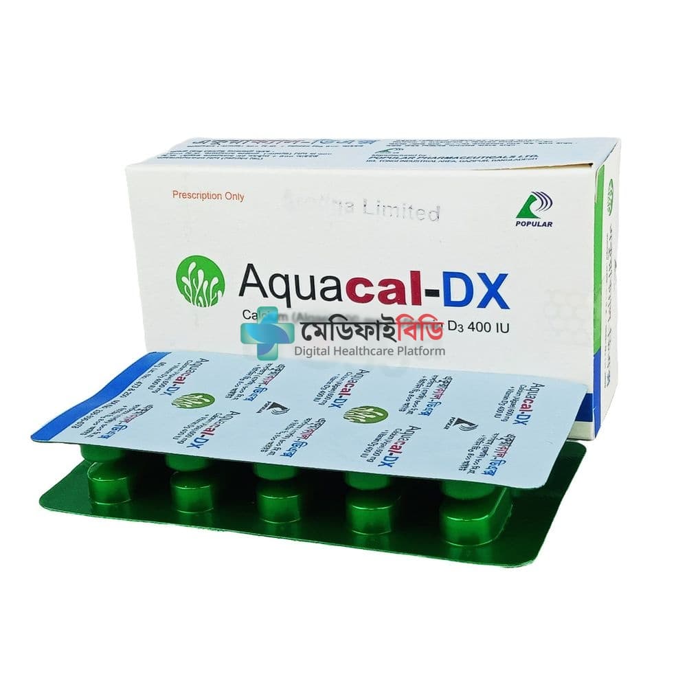Aquacal-DX 600mg+400IU