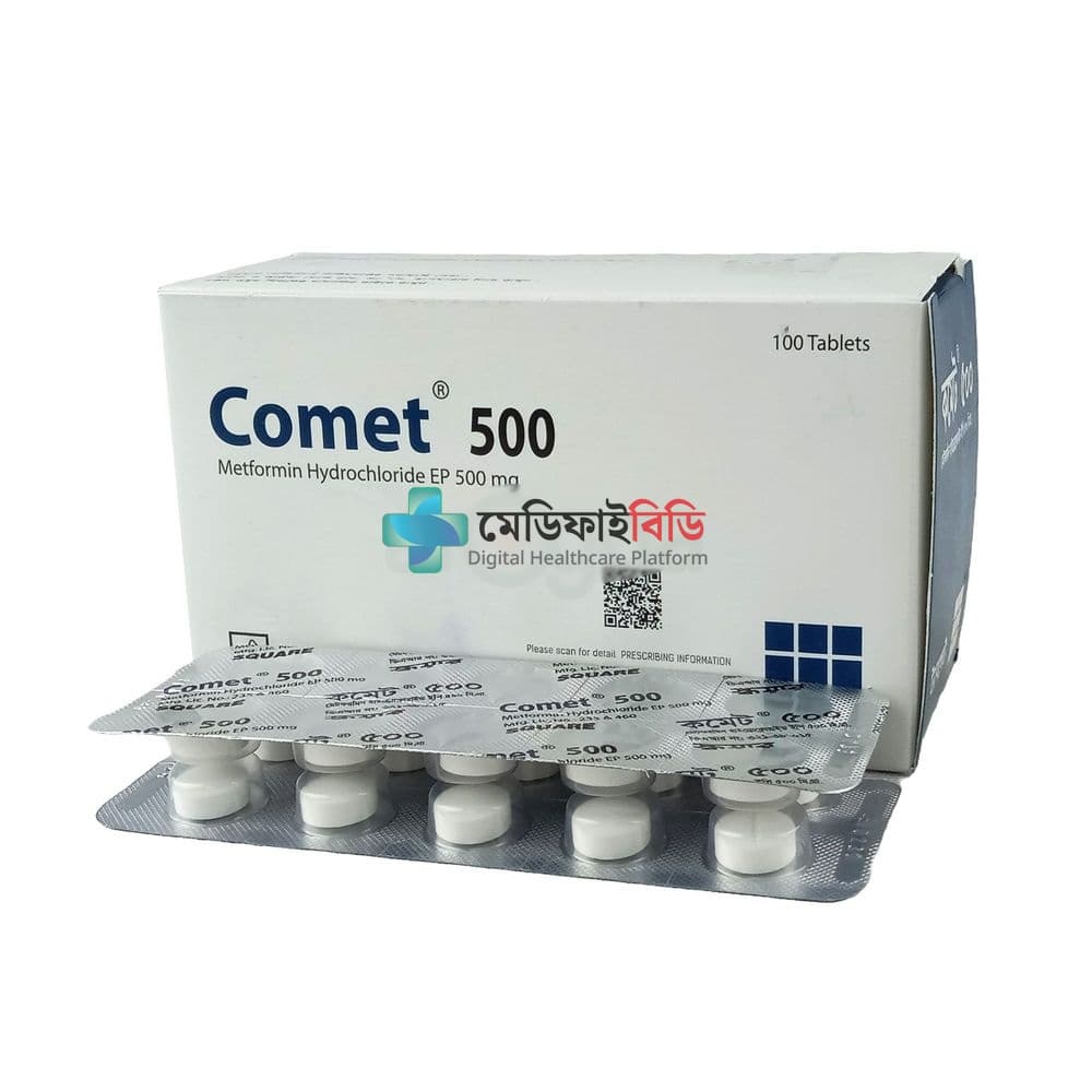 Comet 500 500mg — Metformin Hydrochloride