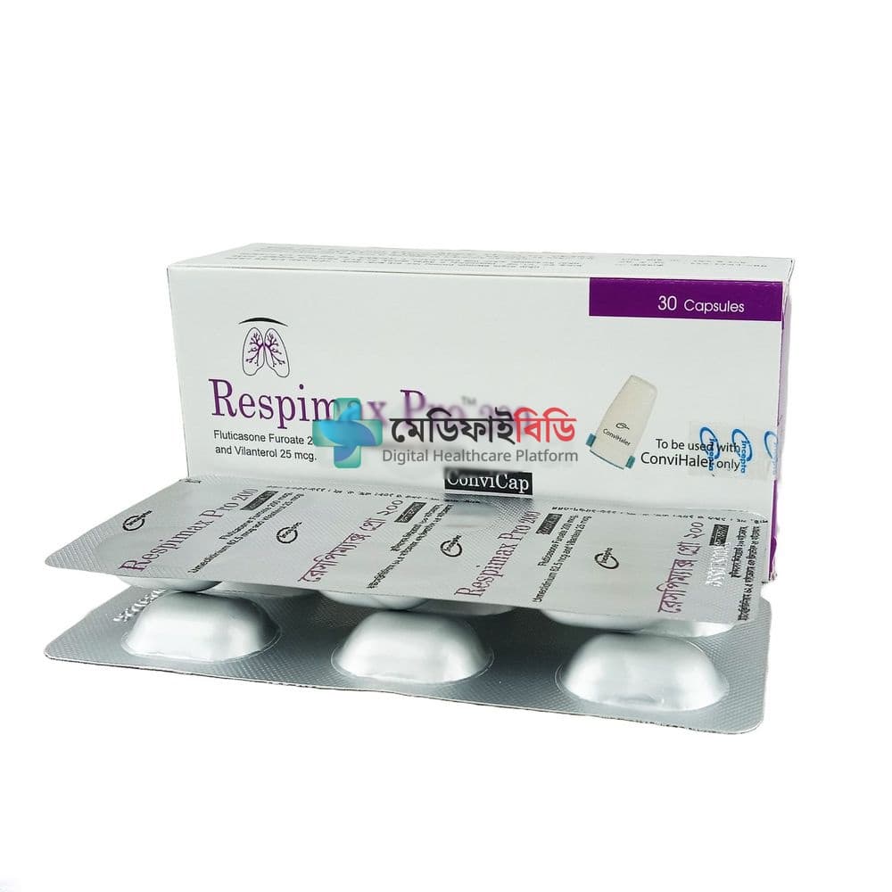 Respimax Pro 200 25mcg+200mcg+62.5mcg
