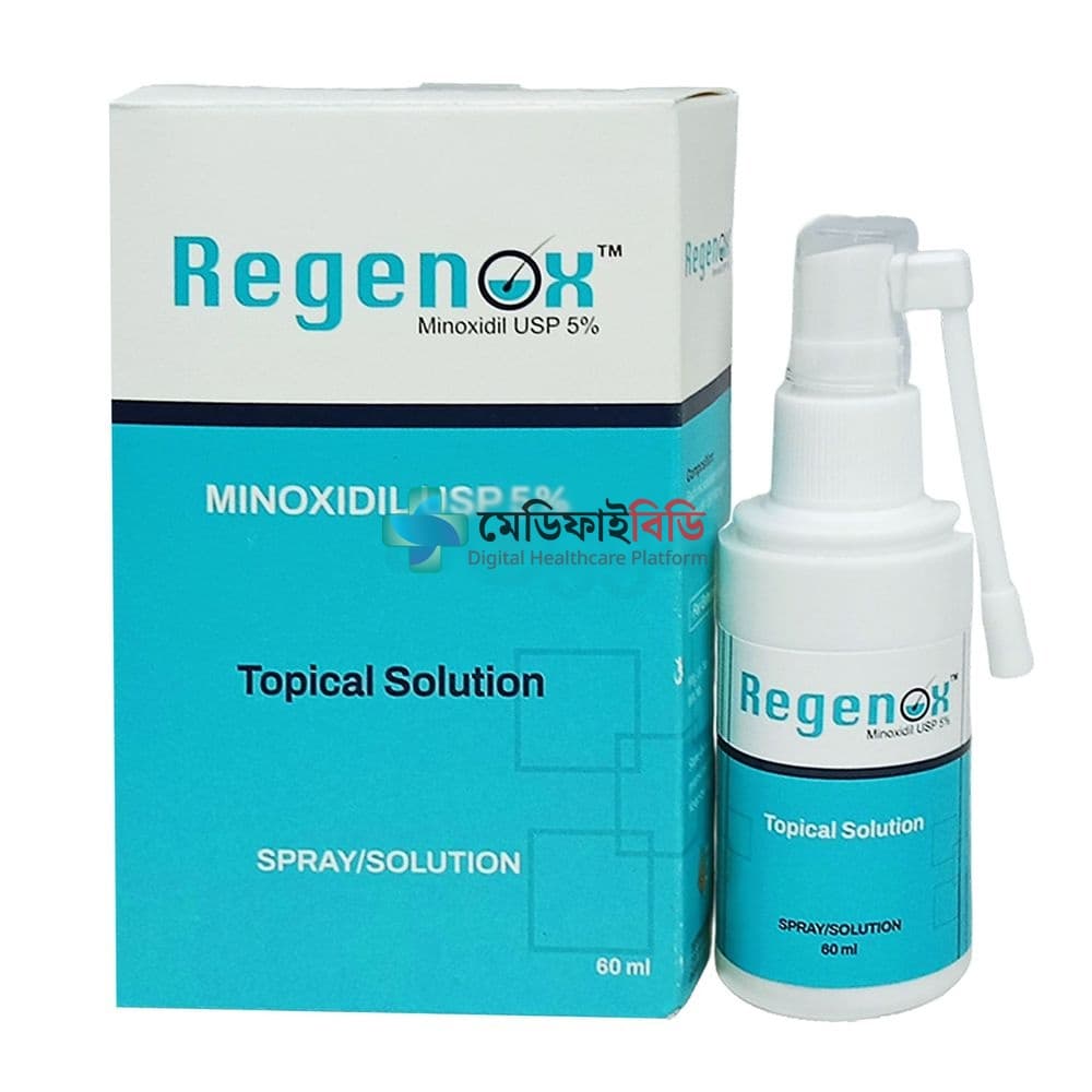 Regenox 5% Spray Solution 5%