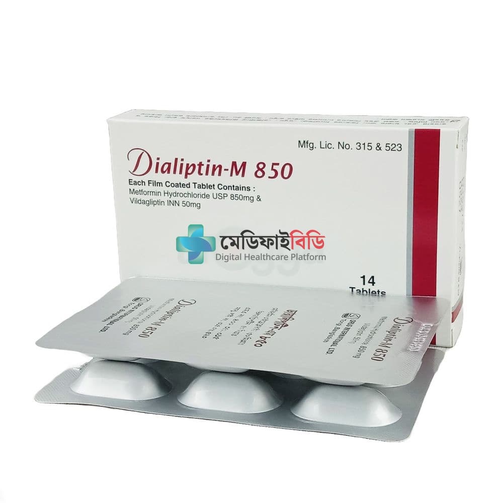Dialiptin M 850 850mg+50mg