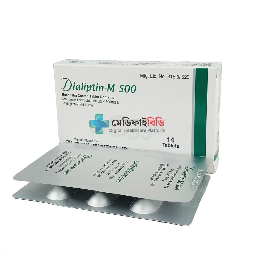 Dialiptin-M 500 500mg+50mg