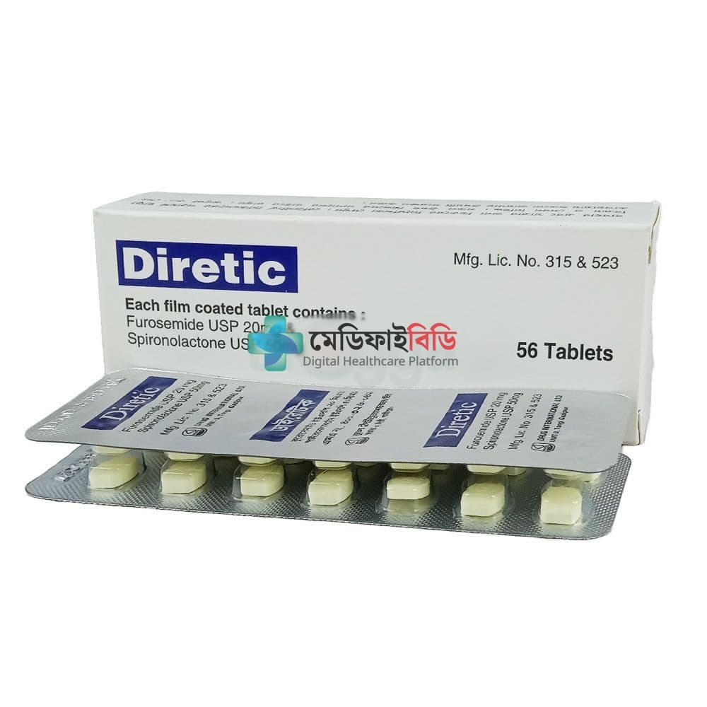 Diretic 20/50 20mg+50mg
