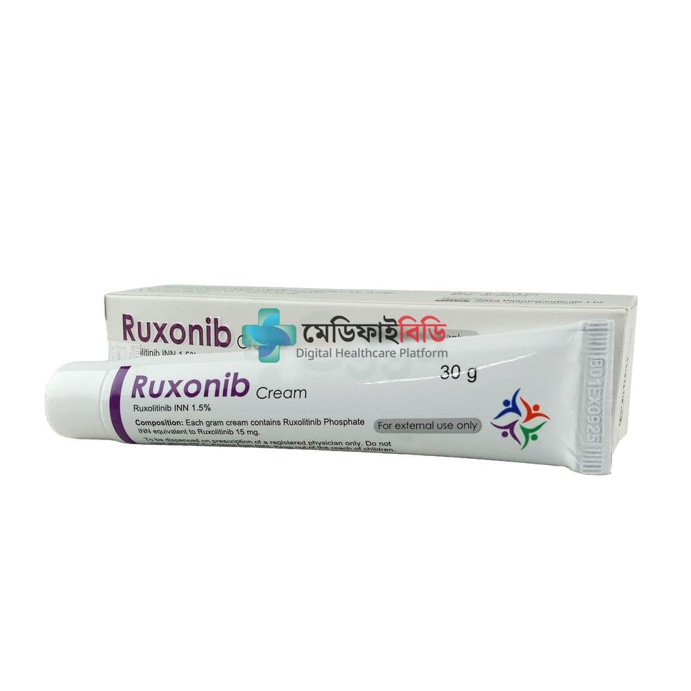 Ruxonib 1.5% — Ruxolitinib topical