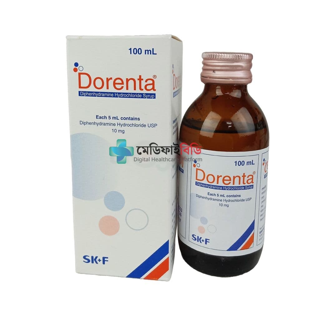 Dorenta 100ml Syrup 10mg/5ml