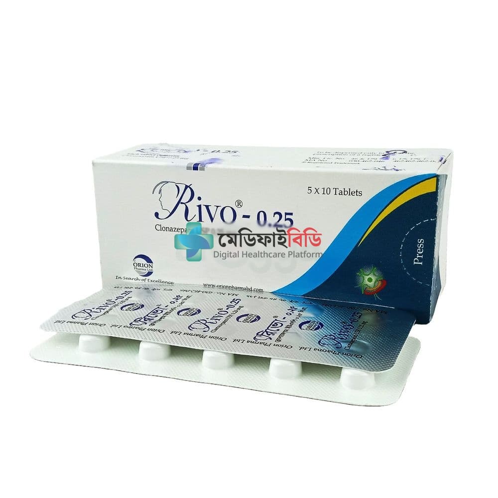 Rivo 0.25 0.25mg — Clonazepam