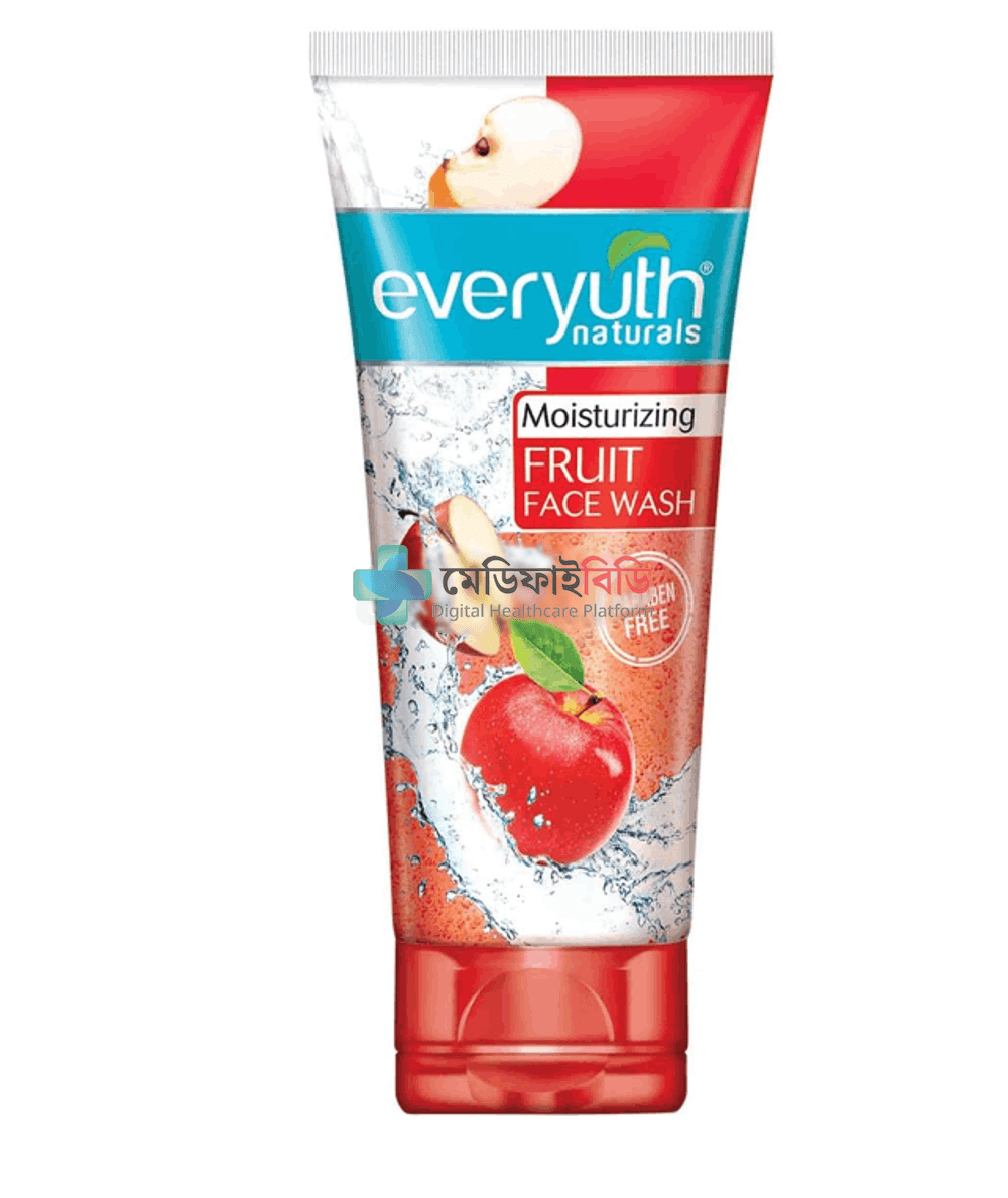 Everyuth Moisturizing Fruit Facewash 100g null — 