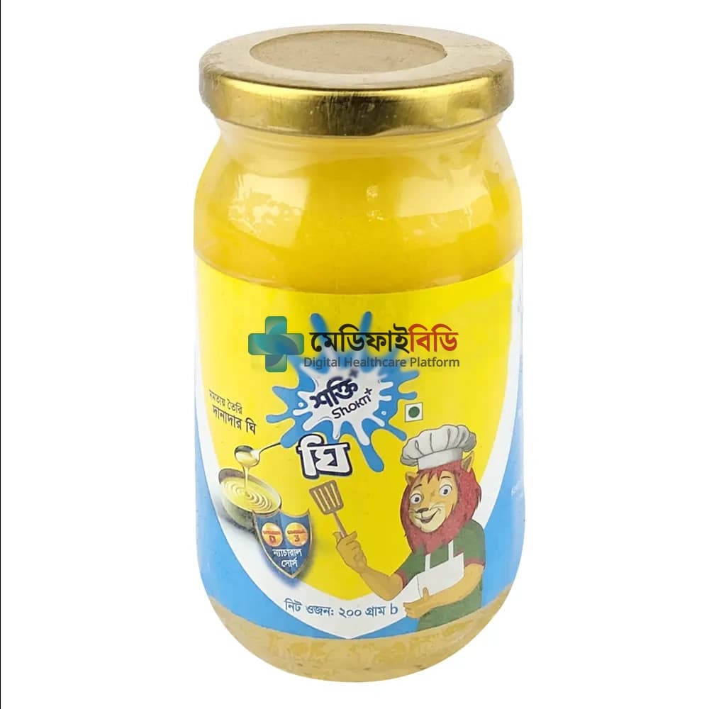 Shokti Plus Ghee 200gm null — 