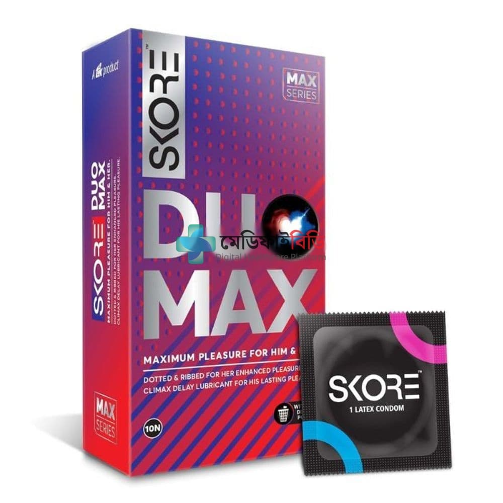 Skore Duo Max Condom 10 pcs Pack null — 