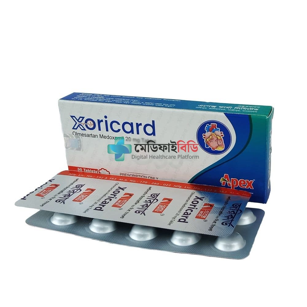 Xoricard 20 20mg — Olmesartan Medoxomil