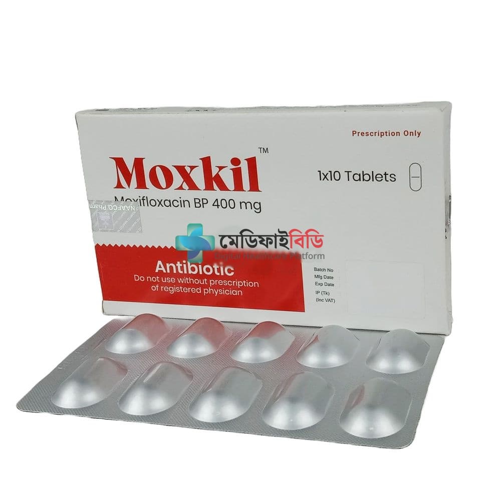Moxkil 400 400mg — Moxifloxacin