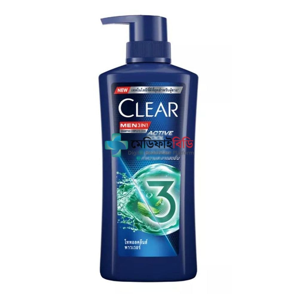 Clear Men 3IN1 Shampoo Complete Care Active Cool null — 