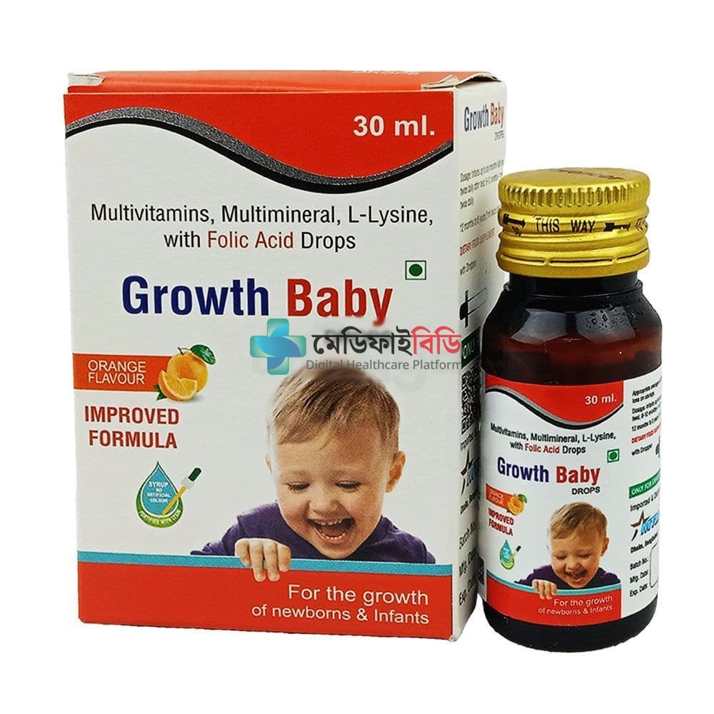 Growth Baby Drops 30ml — Multivitamins + Multiminerals