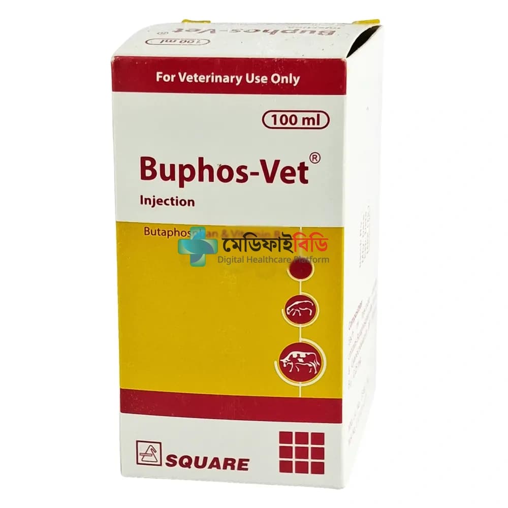 Buphos Vet Injection 100ml null — 