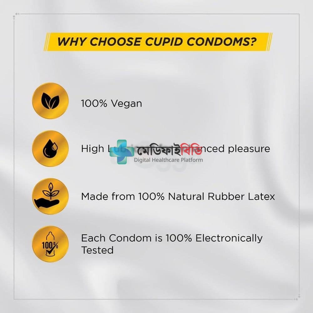 Cupid Dotted & Extra Time Condoms 12pcs null — 