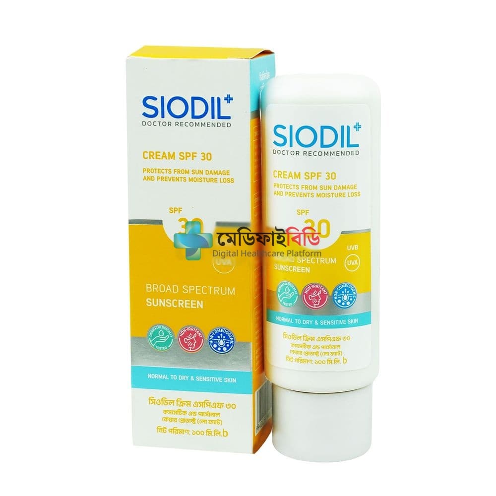 Siodil Cream SPF 30 100ml null — 