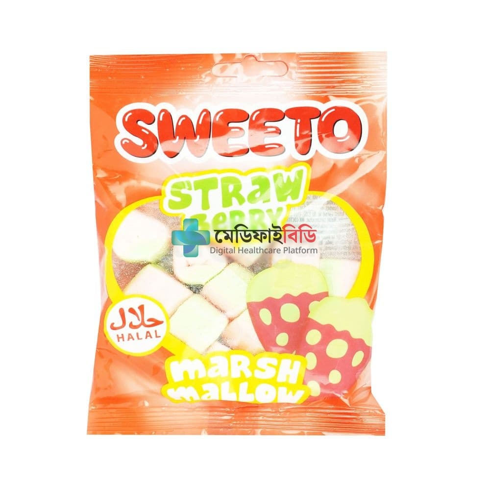 Sweeto Strawberry Marshmallow 30g null — 