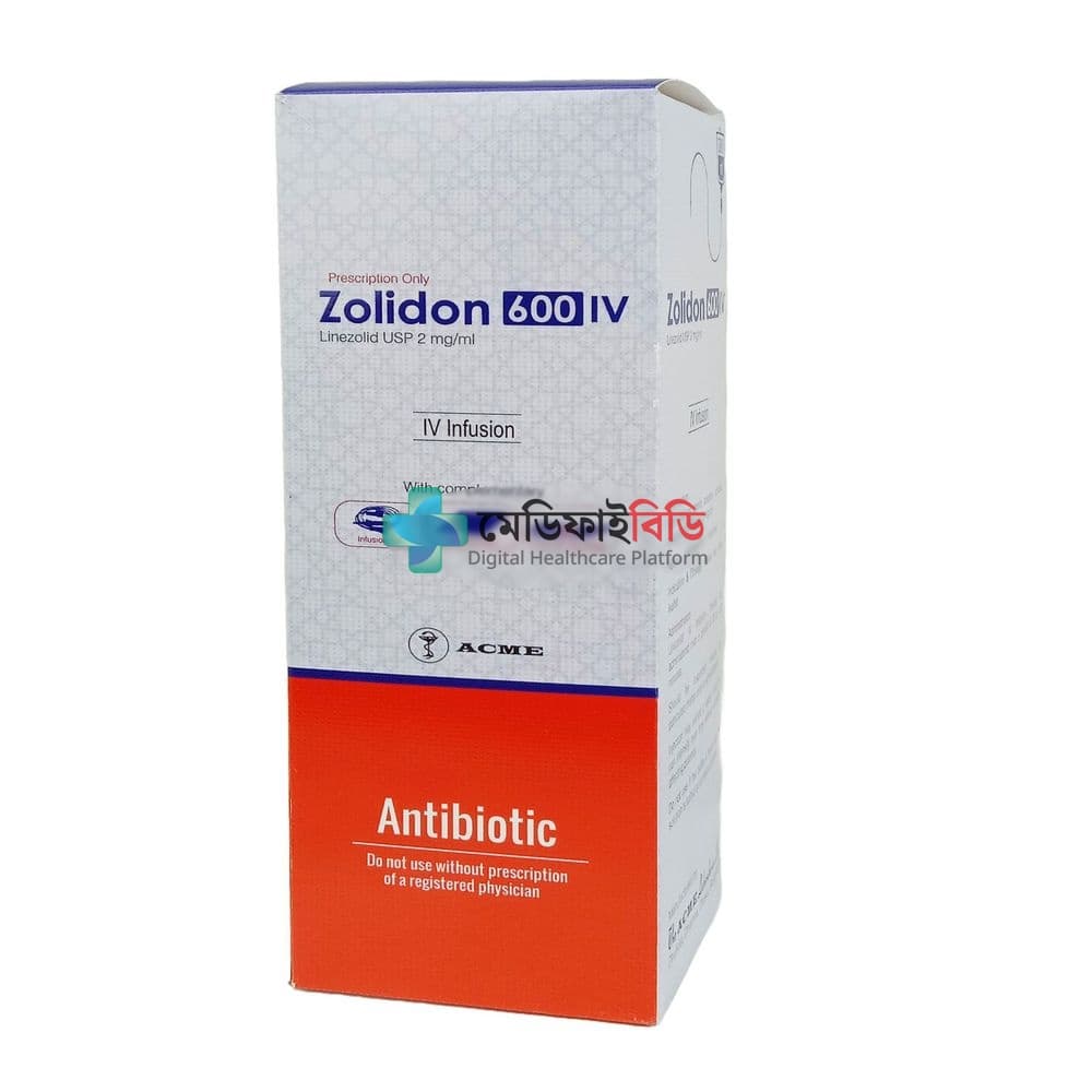 Zolidon 600 IV Infusion 2mg/ml