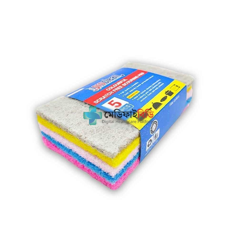 Proclean Non Scratch Scouring Pad 5pcs null — 