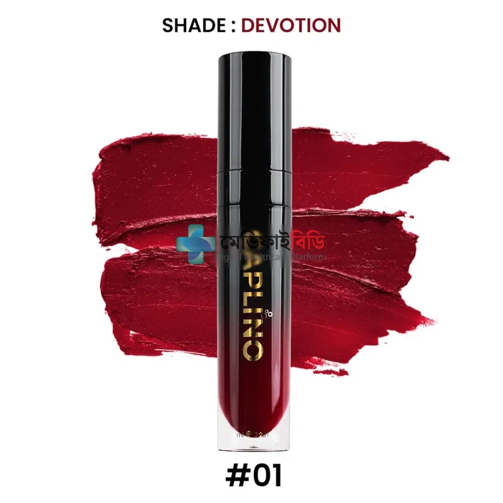 Caplino Liquid Matte Lipstick- 01 Devotion null — 