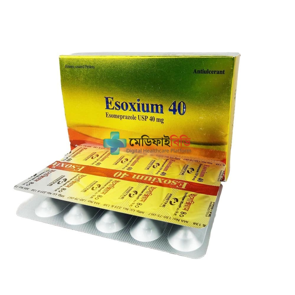 Esoxium 40 40mg — Esomeprazole Magnesium Trihydrate