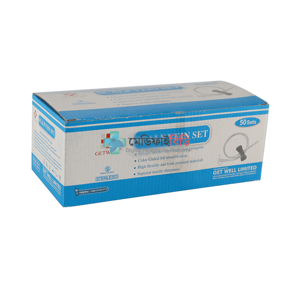 Getwell Scalp Vein Set 19g null — 