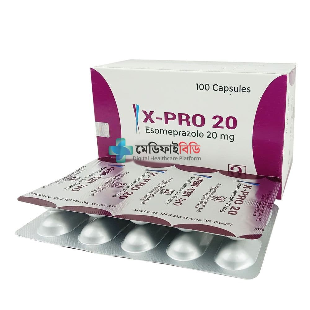 X-Pro 20 20mg — Esomeprazole Magnesium Trihydrate
