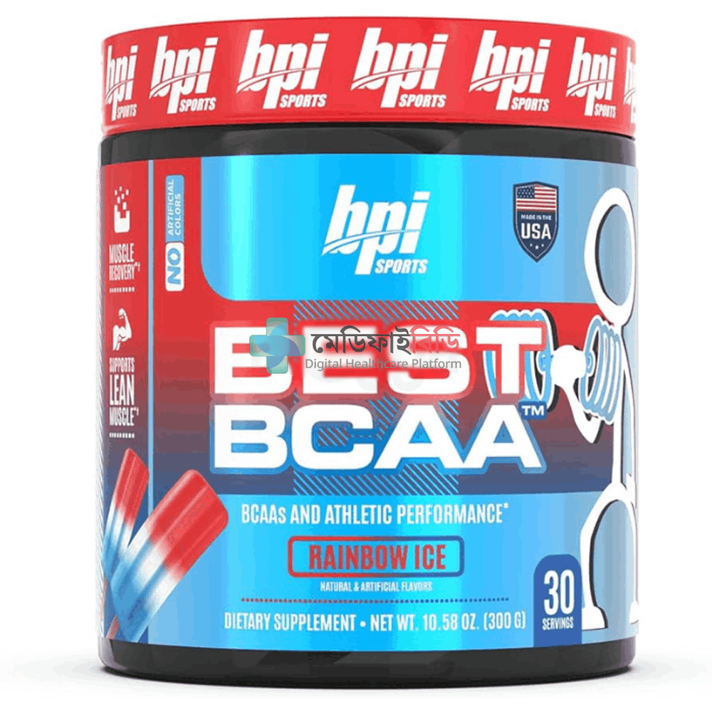 BPI Best BCAA Rainbow Ice 300gm null — 