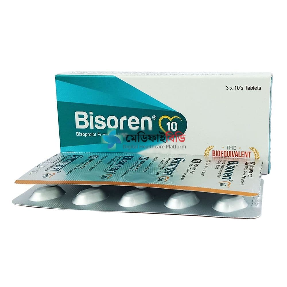 Bisoren 10 10mg — Bisoprolol
