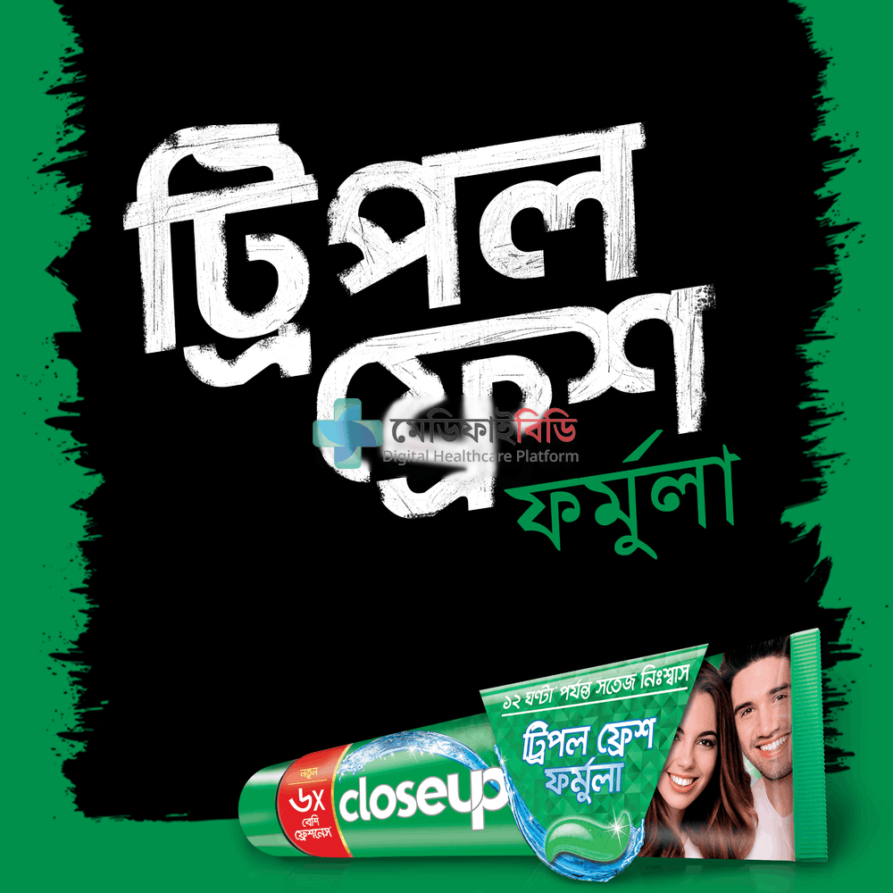 Closeup Triple Fresh Toothpaste with Menthol Extract 145ml null — 