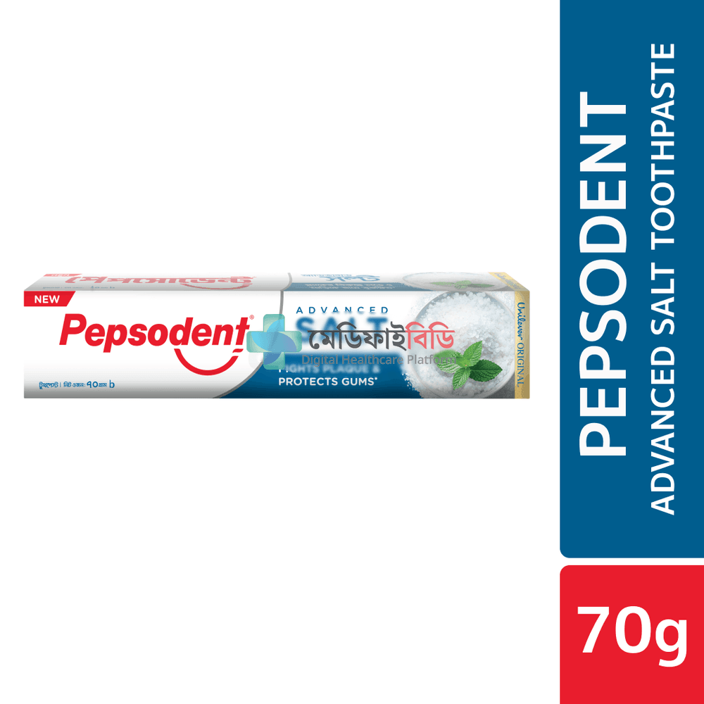 Pepsodent Toothpaste Advanced Salt - 70ml null — 