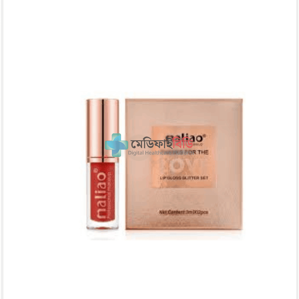 Maliao Lip Gloss Glitter Set-A 3ml*12pc null — 