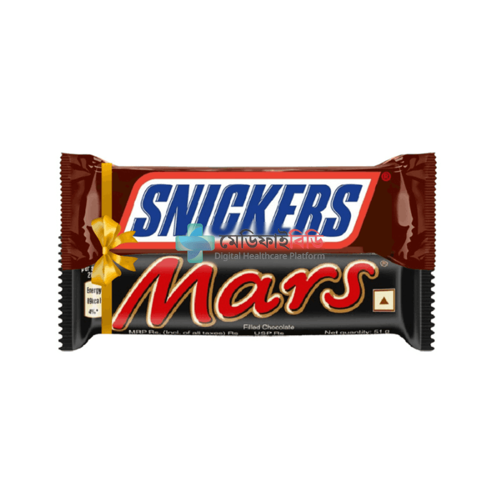 Snickers 50gm & Mars 51gm Chocolate Combo null — 
